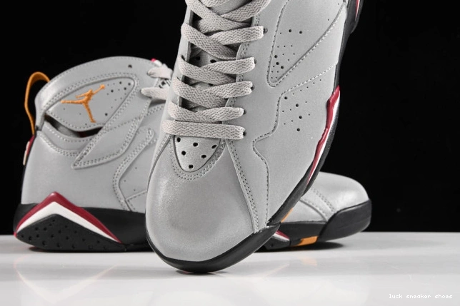 Rep LUCY Reflective Jordan Air 7 Cardinal BV6281-006 0820